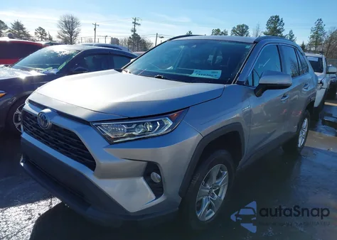 2021 Toyota Rav4 Hybrid Xle из США, поврежденный, VIN 4T3RWRFV5MU043862